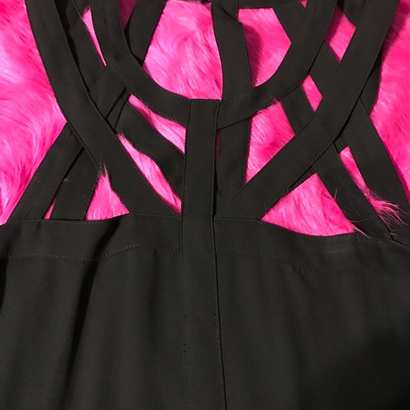 BCBGMAXAZRIA strappy Jada cut out blouse - Picture 4 of 11